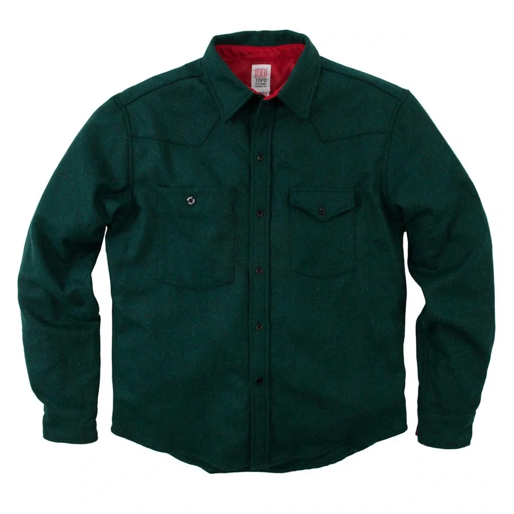 Topo Designs
Wool Work Shirt Color: Forest. M - Picture 16 of 16